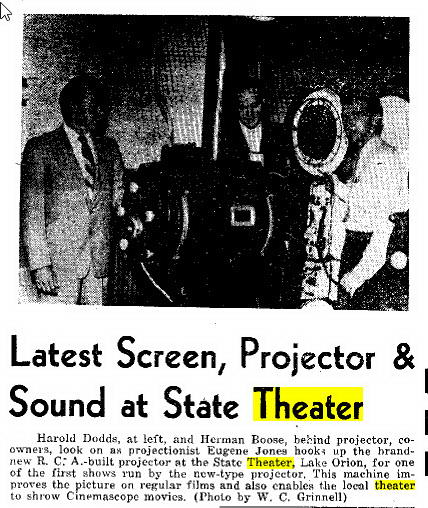 State Theatre - Oct 21 1954